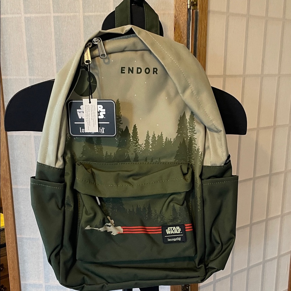 Star Wars Loungefly  Forest Green Endor Backpack